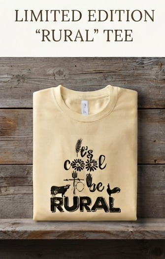 It’s Cool to Be Rural Tee