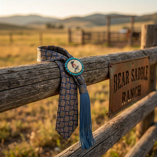 Prairie Buckaroo Vintage Revival Tie