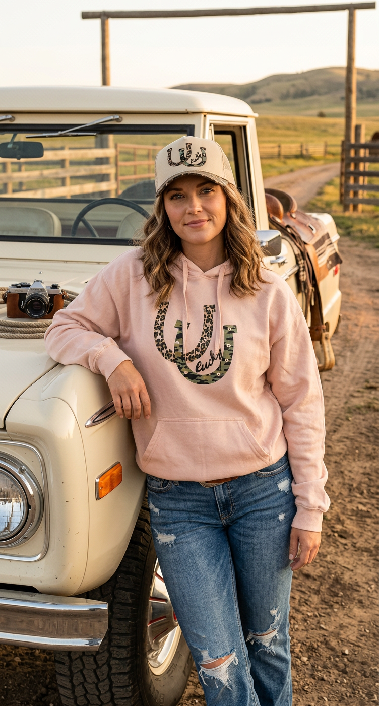 Lucky Horseshoe HOODIE
