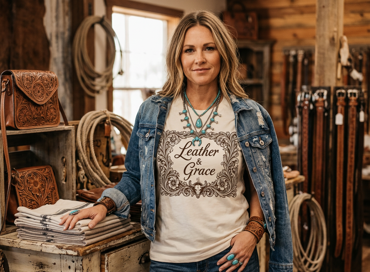 Leather and Grace