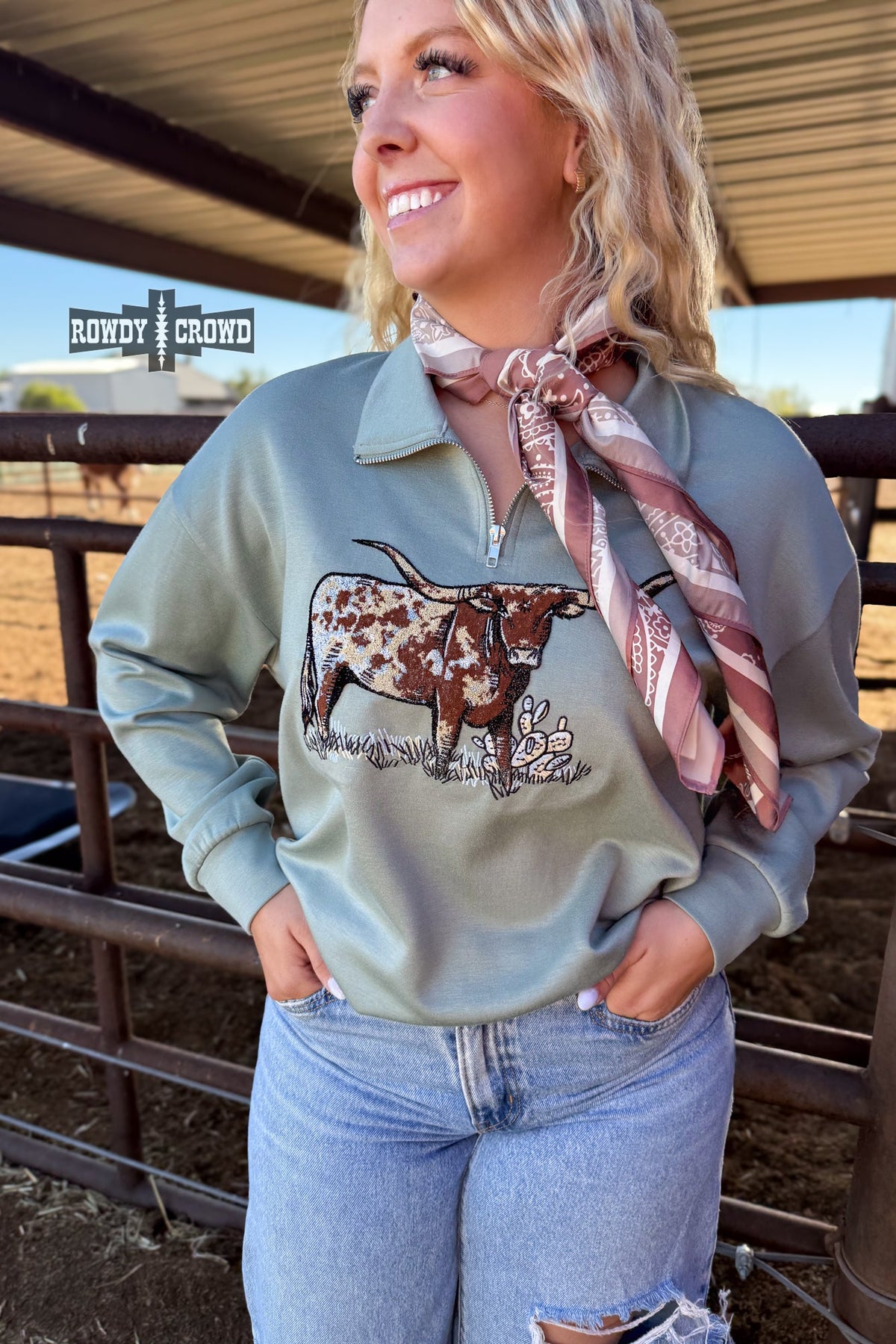 Lomita Longhorn Pullover
