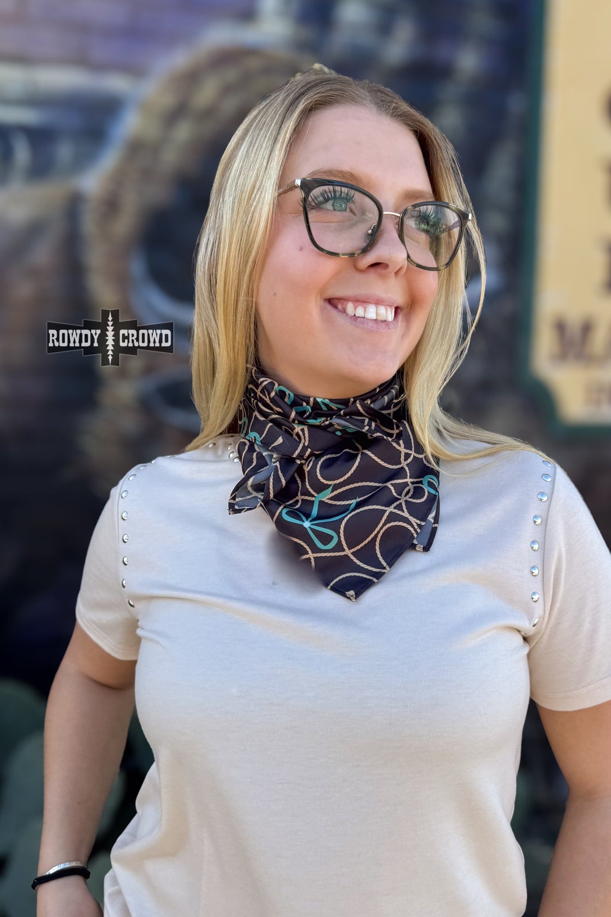 Rhinestone Cowgirl Wild Rag