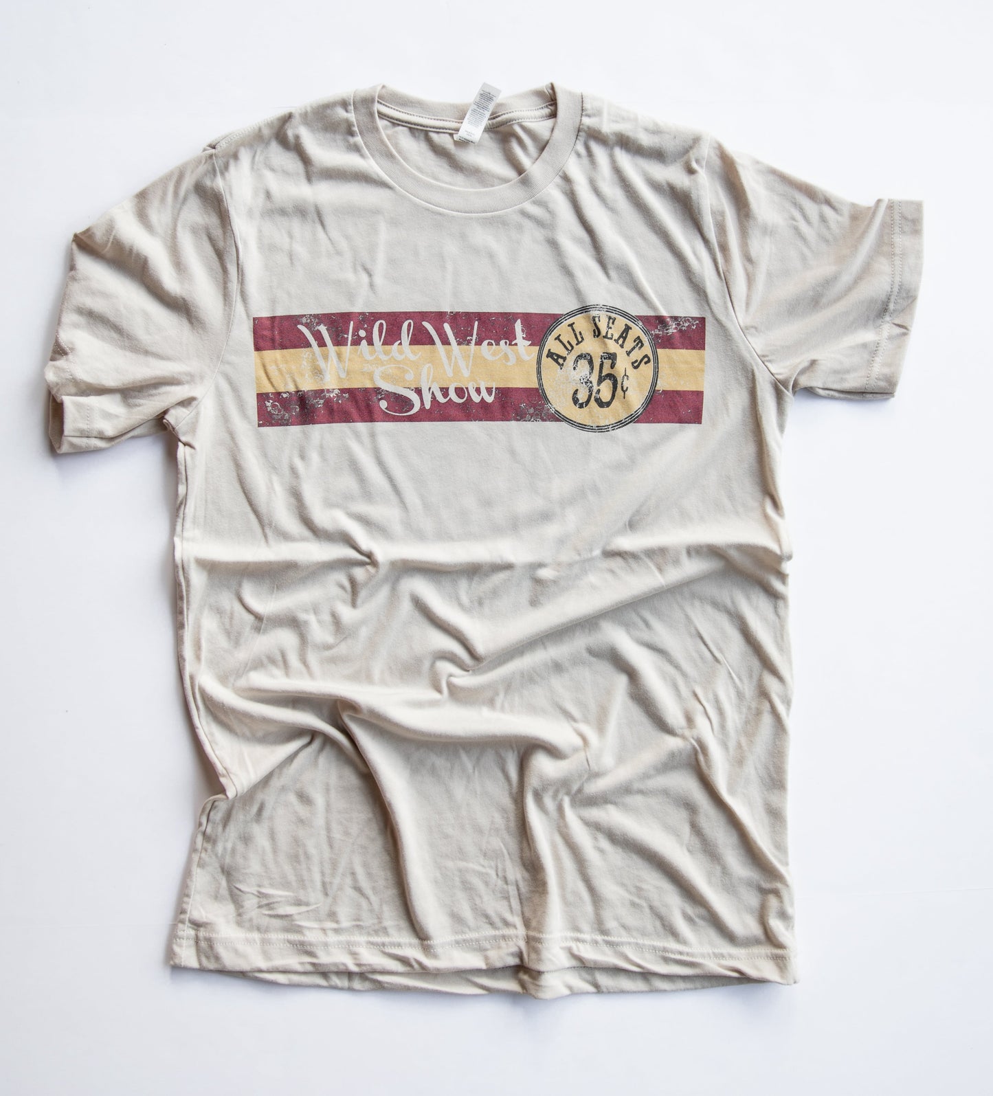 All Seats .35 Cents Tee-- Front and Back Print