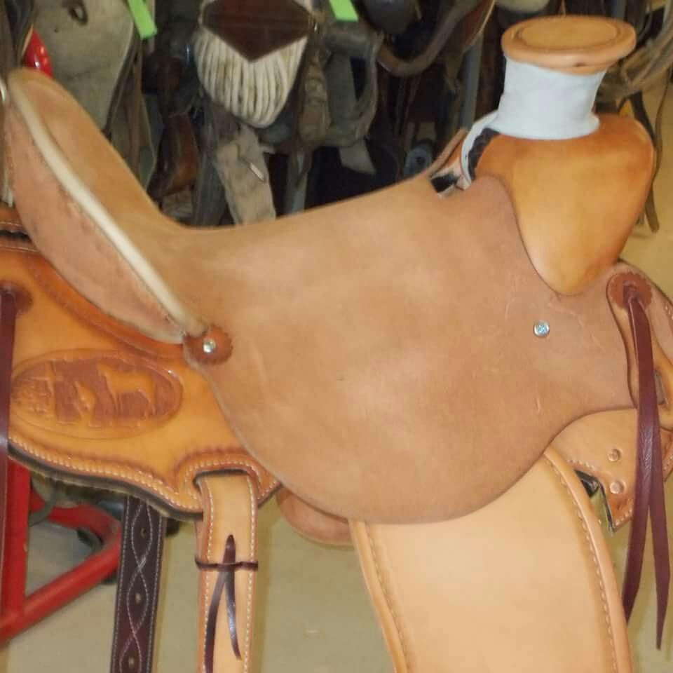 Custom Praying Cowboy Saddle